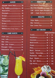 Lassi Corner menu 2