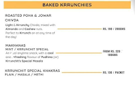 Krrunch It menu 1