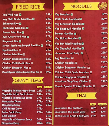 Mouchi menu 