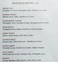 Hotel Bagga International menu 5