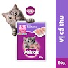 Thức Ăn Dạng Sốt Cho Mèo Con Whiskas Junior Vị Cá Thu 80G