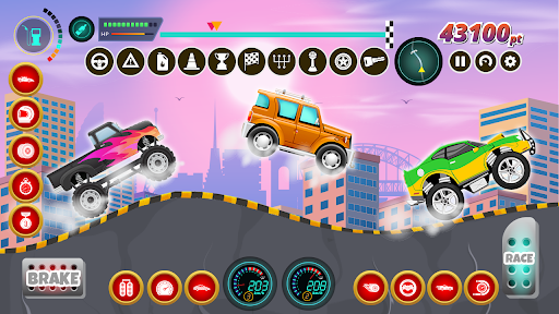 Screenshot Kids Cars Hills Racing games