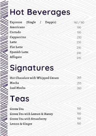 TFG Cafe menu 2