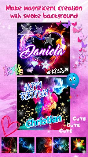 Name Art Maker ?️ Write Text on Background