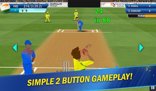 Nazara Star Cricket - India vs Sri Lanka 2017 Screenshot