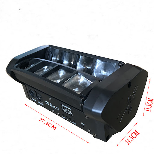 Title 4, Stage Lighting Mini Spider Moving Head Light Ba...