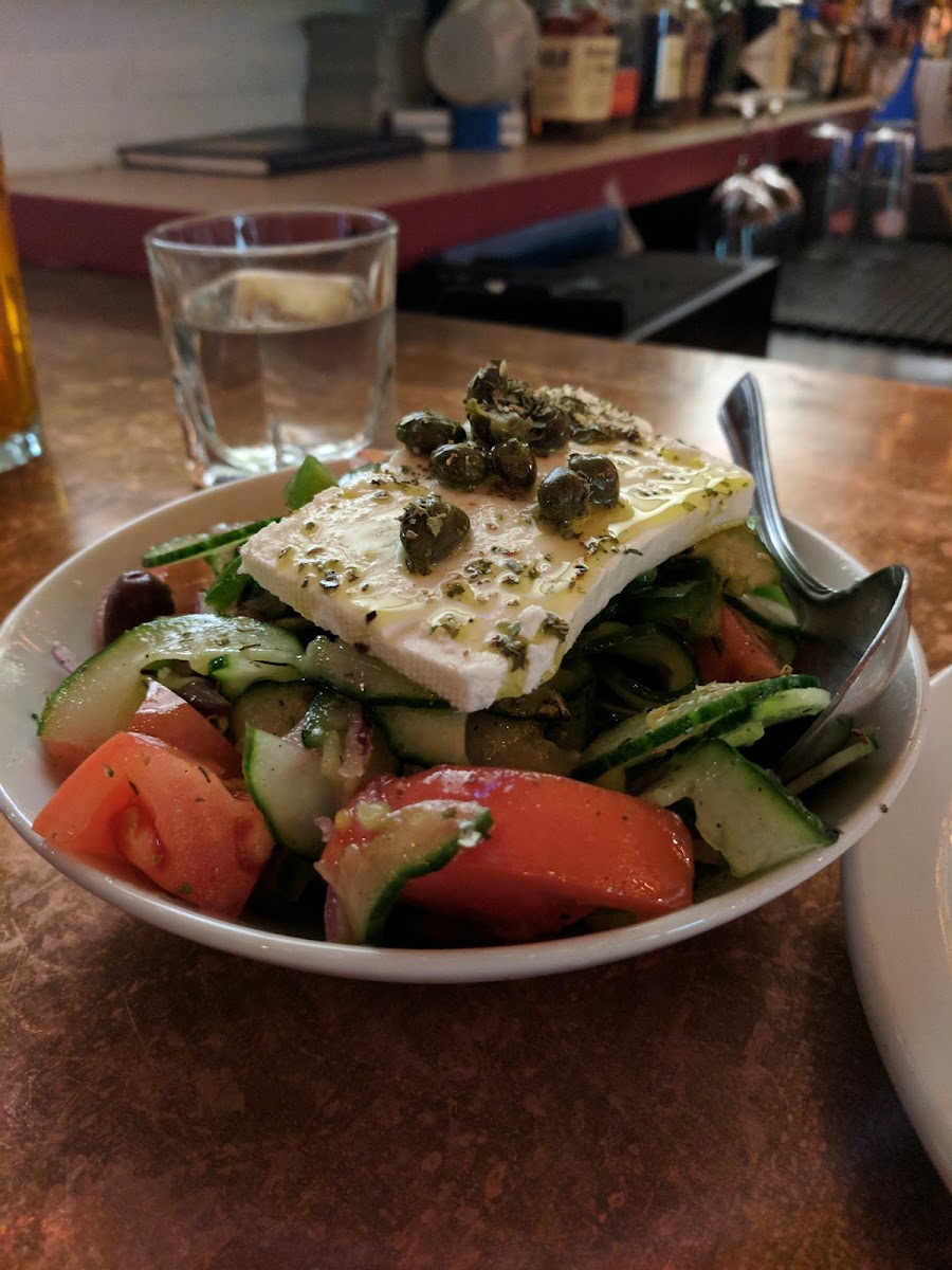 Greek salad appetizer