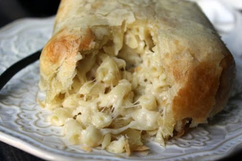 Click Here for Recipe: Decadent Brie Macaroni & Cheese En Croute