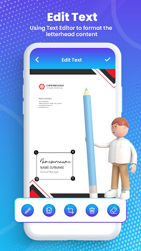 Screenshot Letterhead Maker -letter write
