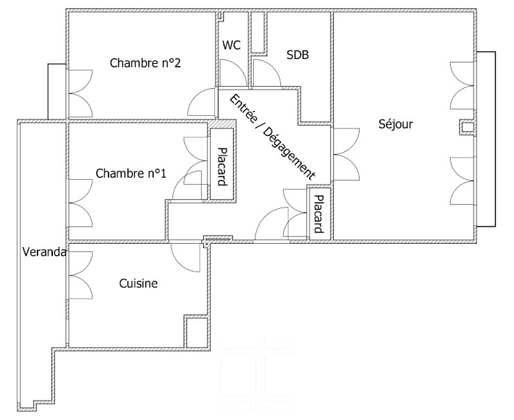 Vente appartement 3 pièces 66.7 m² à Ajaccio (20000), 205 000 €