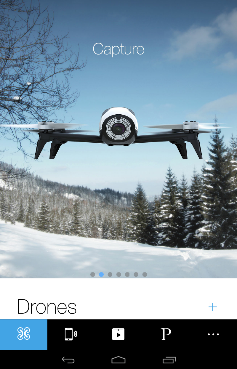 Parrot Trainer Screen 1