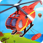 Cover Image of ดาวน์โหลด Craft Helicopter Blocky City Sky Rescue 1.4 APK