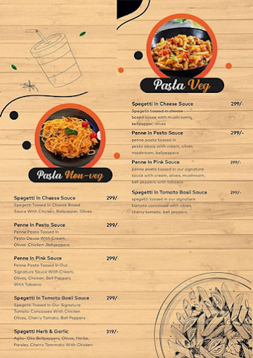 Baba's Crunch Cafe menu 