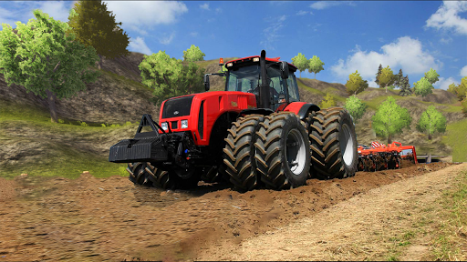Screenshot Modern Tractor Driving Games