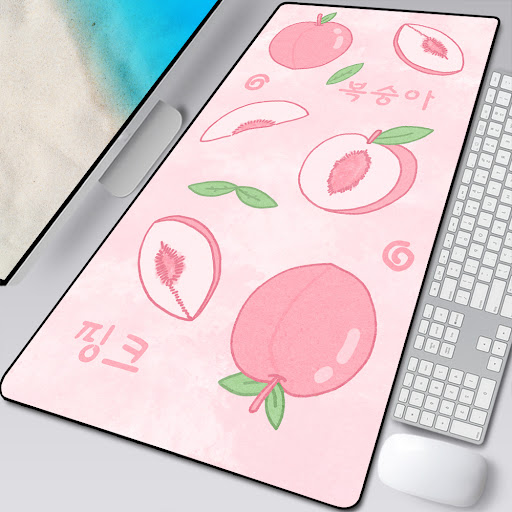 Title 11, Large Computer Gamer Fruit Super Long Mouse Pad...