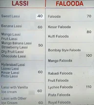 Lassi Ghar menu 1