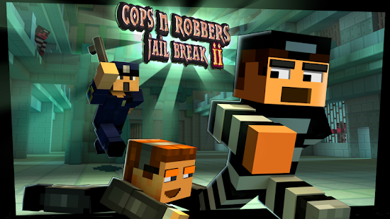 Cops N Robbers: Pixel Prison Games 2 (Mod Money)