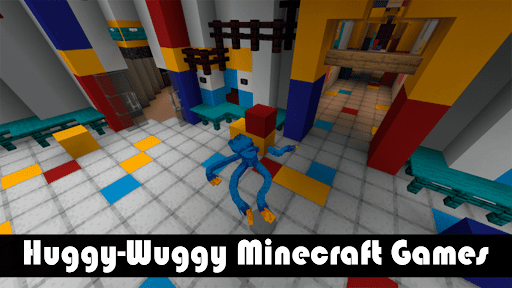 Screenshot Huggy-Wuggy Game Mod Minecraft
