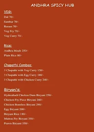 Andhra Spicy Hub menu 1