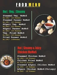 Momos Factory menu 1