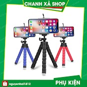 Tripod Bạch Tuộc Mini Đa Năng Cao Cấp Giá Đỡ Điện Thoại Xem Phim Selfie Livestream [Bạchtuộc]