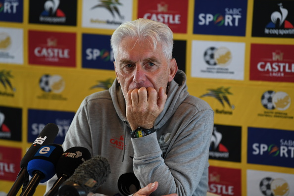 Bafana Bafana coach Hugo Broos.