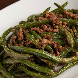 Sauteed String Beans (Pork) 干扁四季豆