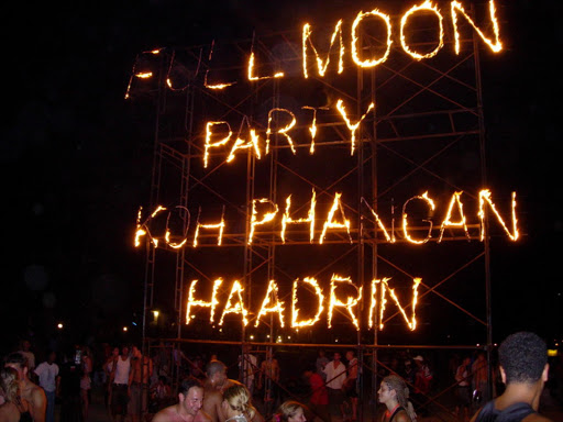 Full moon party. File photo