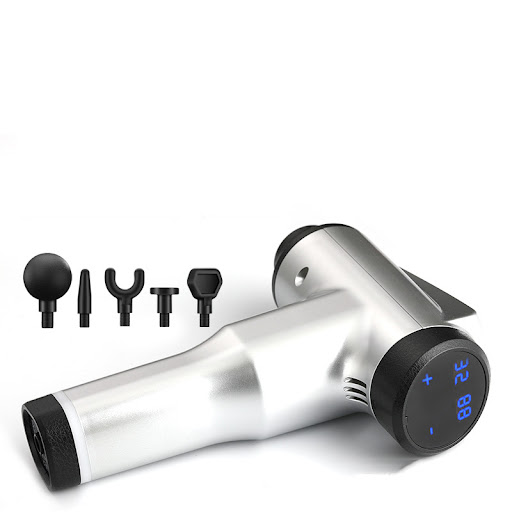 Title 3, Electric massage fascia gun relieves muscle pai...