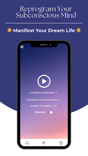 Screenshot Positive Audio Affirmations