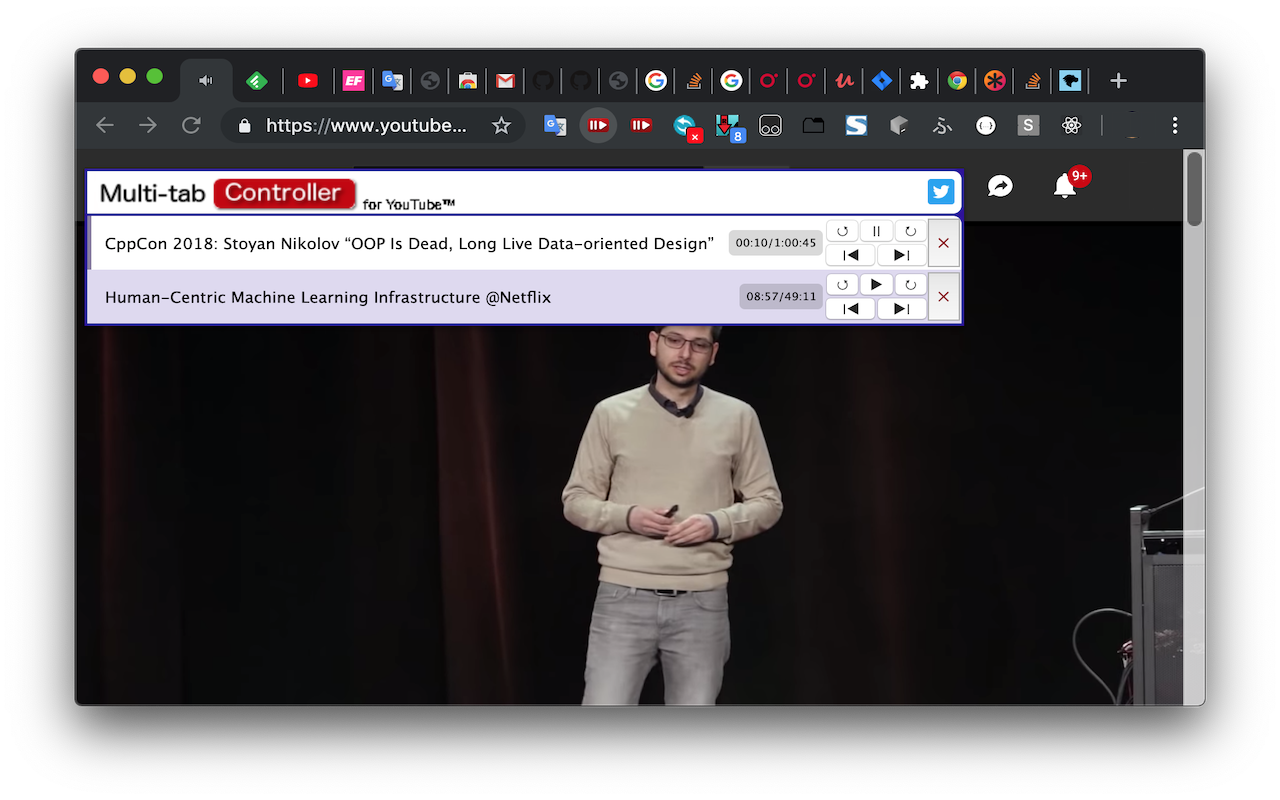 Multi-Tab Controller for YouTube Preview image 3