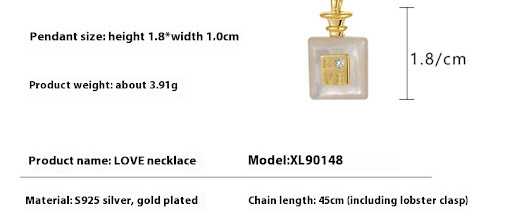 Title 2, 2024 New Original Design Perfume Pendant Neckla...