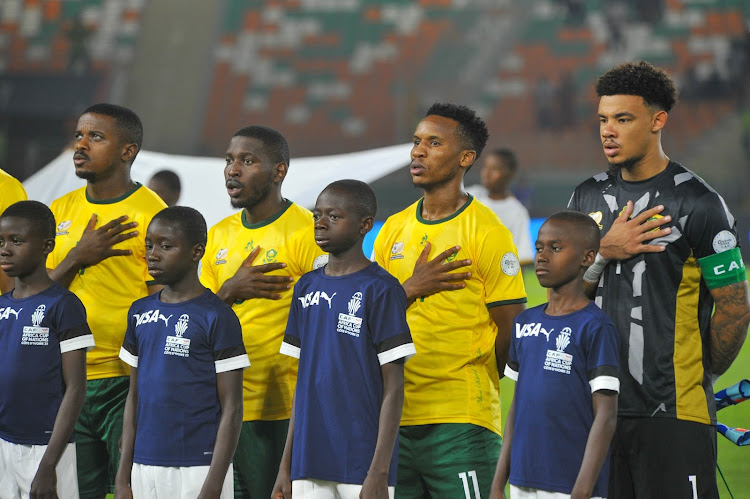 South Africa at the Africa Cup of Nations in Ivory Coast.