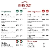 The Mighty Crust Pizzeria menu 3