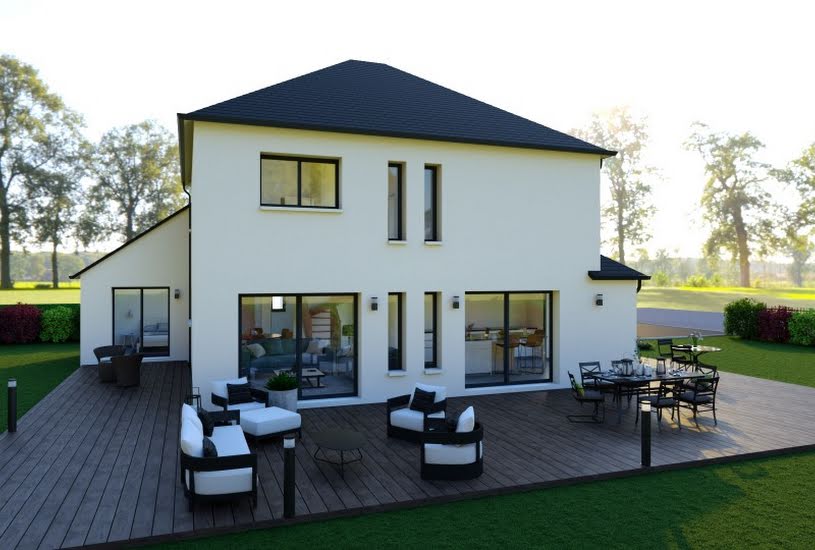  Vente Terrain + Maison - Terrain : 600m² - Maison : 145m² à Tauxigny (37310) 