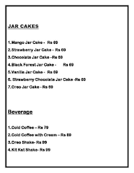 Shaw Sweets (Batasa) menu 2