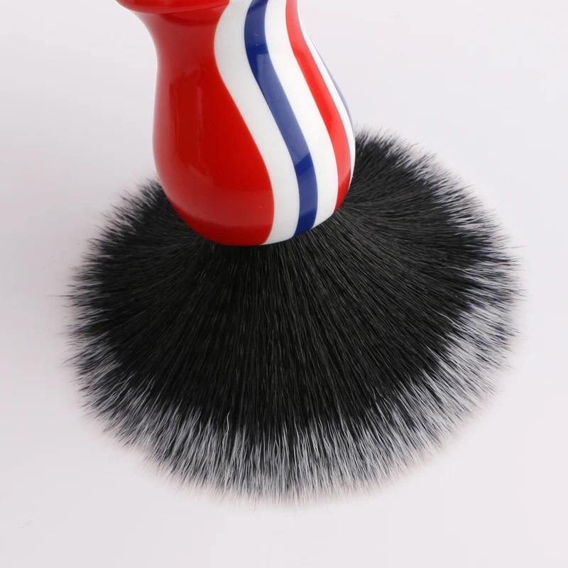 Barbeador Manual Masculino Escova de Barba de Cabelo Macio Resina Nylon Escova de Barbear Pincel de Barbear