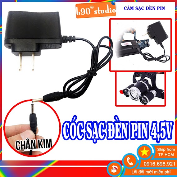 Giá Sỉ Cóc Sạc Đèn Pin 4.2V Chân Tròn Cho Pin 18650 Cho Đèn Đội Đầu Đèn Pin Cầm Tay