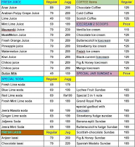 MFC Juice And Cafe menu 2