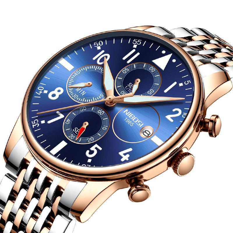 Reloj de hombre de moda para negocios Elegancia y precisión en un diseño sofisticado para el hombre moderno. Ideal para reuniones y eventos importantes.