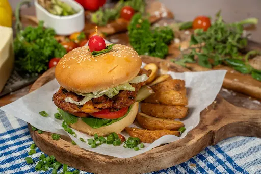 Roast Chicken Burger