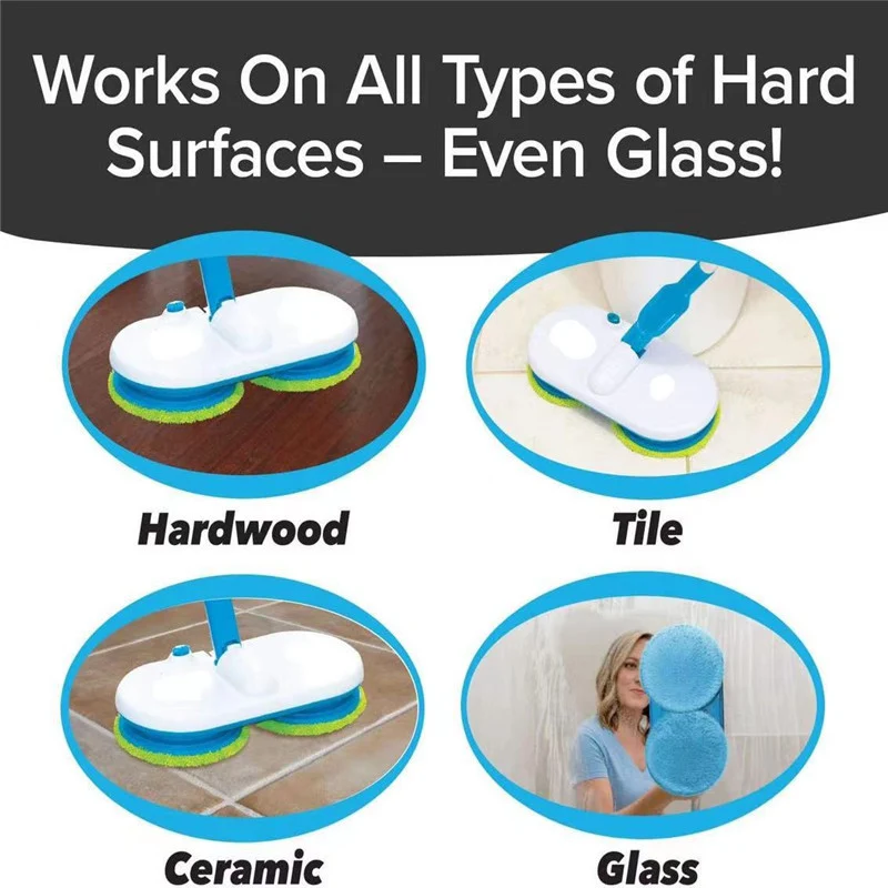 Household Wireless Electric Mop Automatic Floor Wiping Handheld Charging Cleaning Mopping Machine for Easy Cleaning