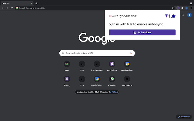 Tulr Utilities chrome extension