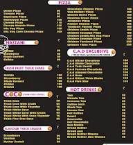 The Right Place menu 1