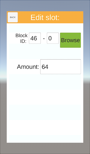 Inventory Editor for Minecraft