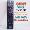 [Chính Hãng] Remote Điều Khiển Tivi Sony Tx310P&Tx200P Giọng Nói Chính Hãng