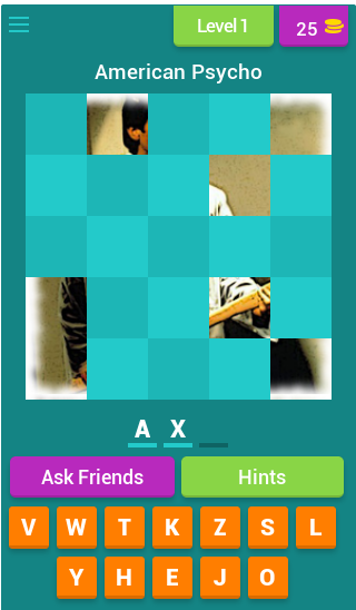 Android application Weapons of Horror Trivia - Horror Quiz screenshort