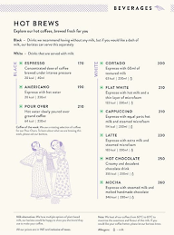 Suchali's Artisan Bakehouse menu 1