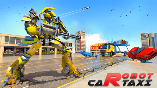 Taxi Robot Transformation 2020 Robot War Game