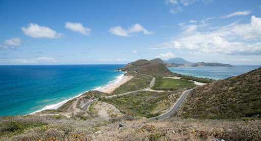 timothy-hill-lookout-st-kitts.jpg - The Timothy Hill lookout, with the Atlantic at left and tamer Caribbean at right in southern St. Kitts. 